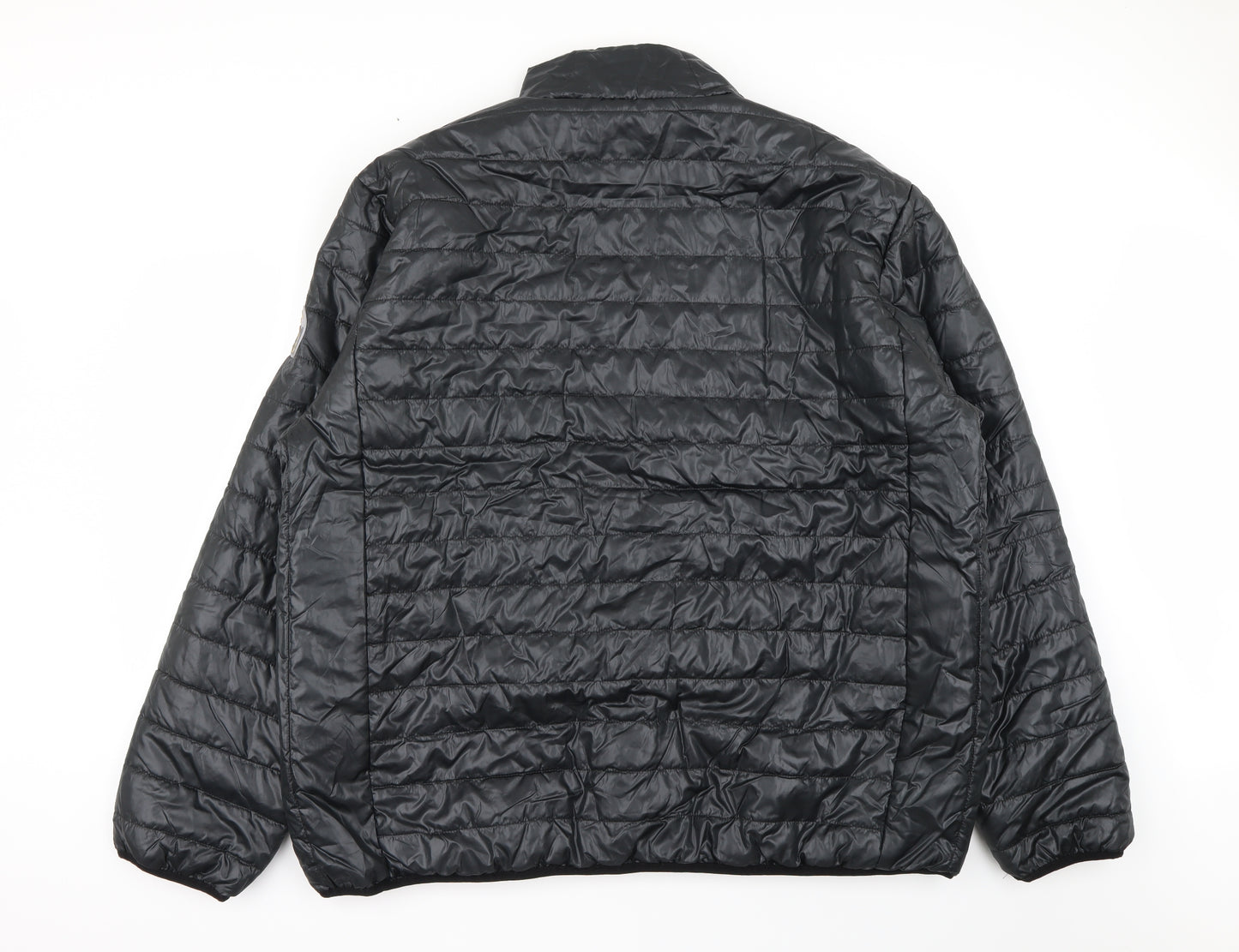 Atlas Formen  Mens Black   Puffer Jacket Coat Size 4XL