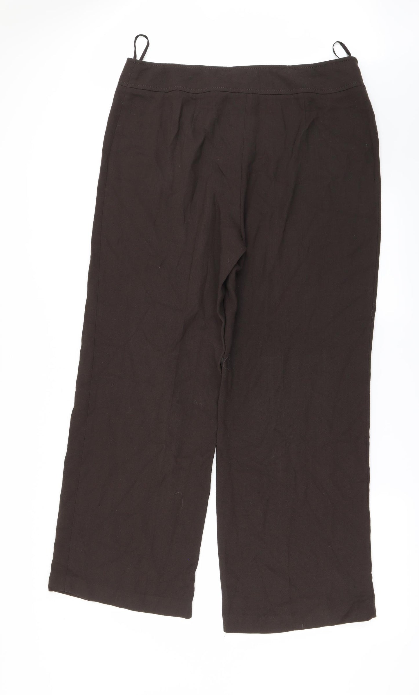 cc Womens Brown   Dress Pants Trousers Size 16 L31 in