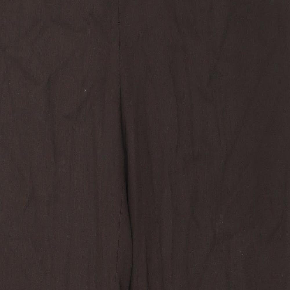 cc Womens Brown   Dress Pants Trousers Size 16 L31 in