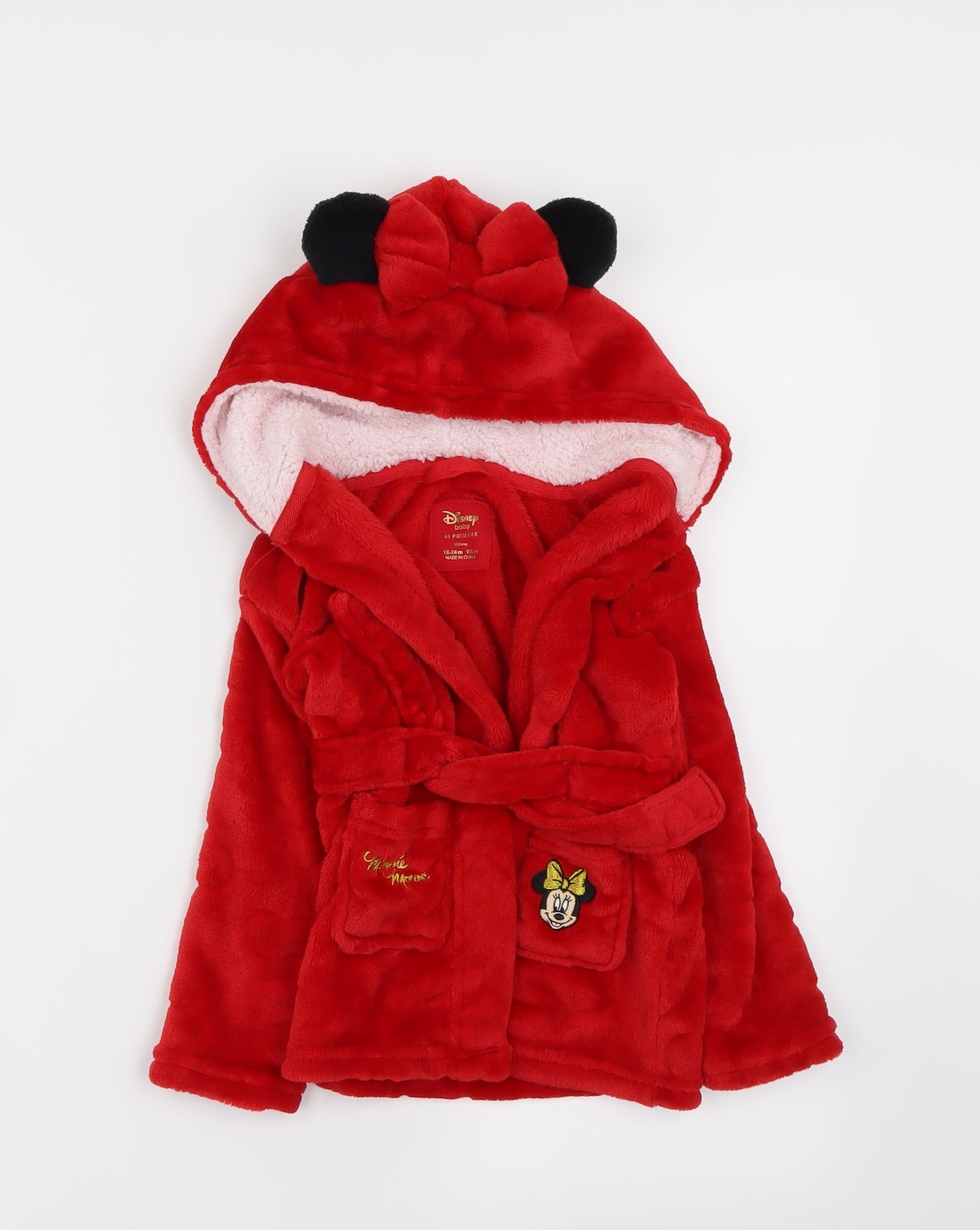Primark  Girls Red   Cami Gown Size 18-24 Months