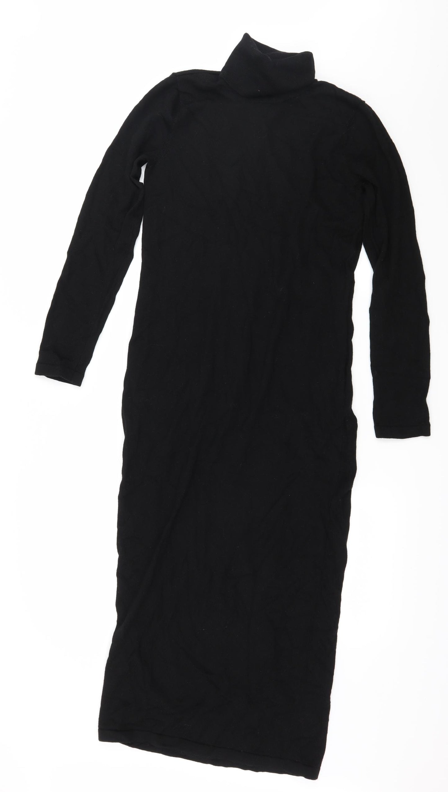 Maison Cinqcent Womens Black   Jumper Dress  Size 12