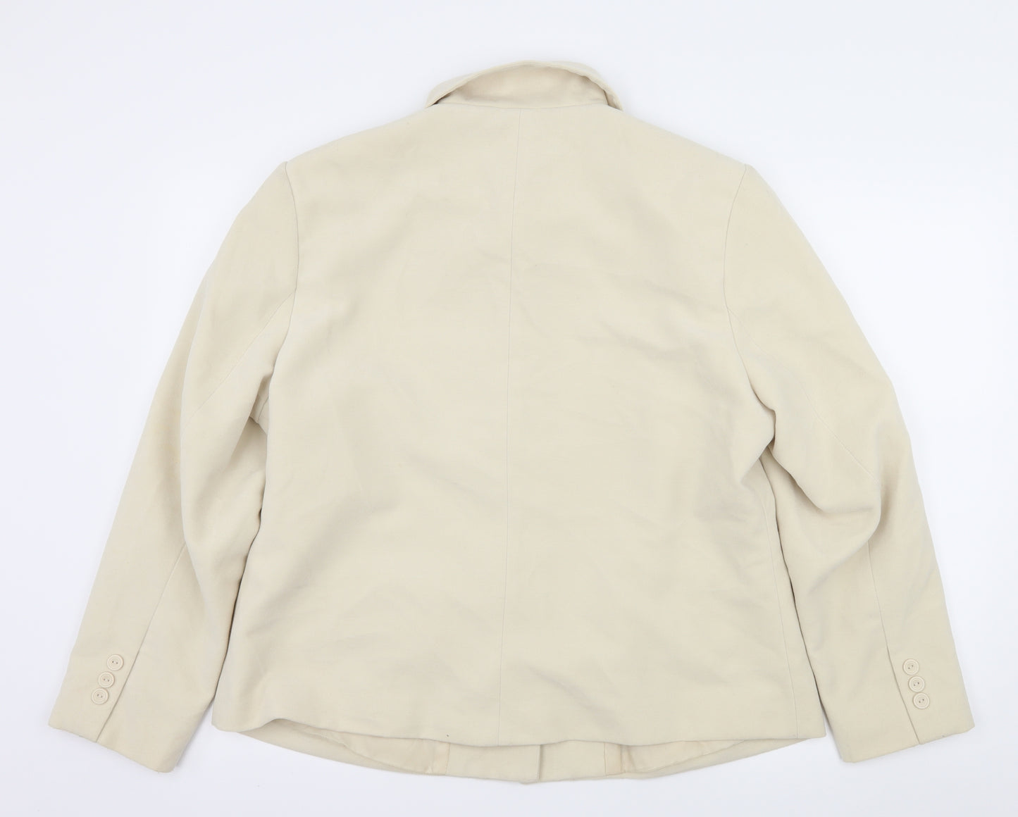 Preworn Womens Ivory   Jacket  Size 18