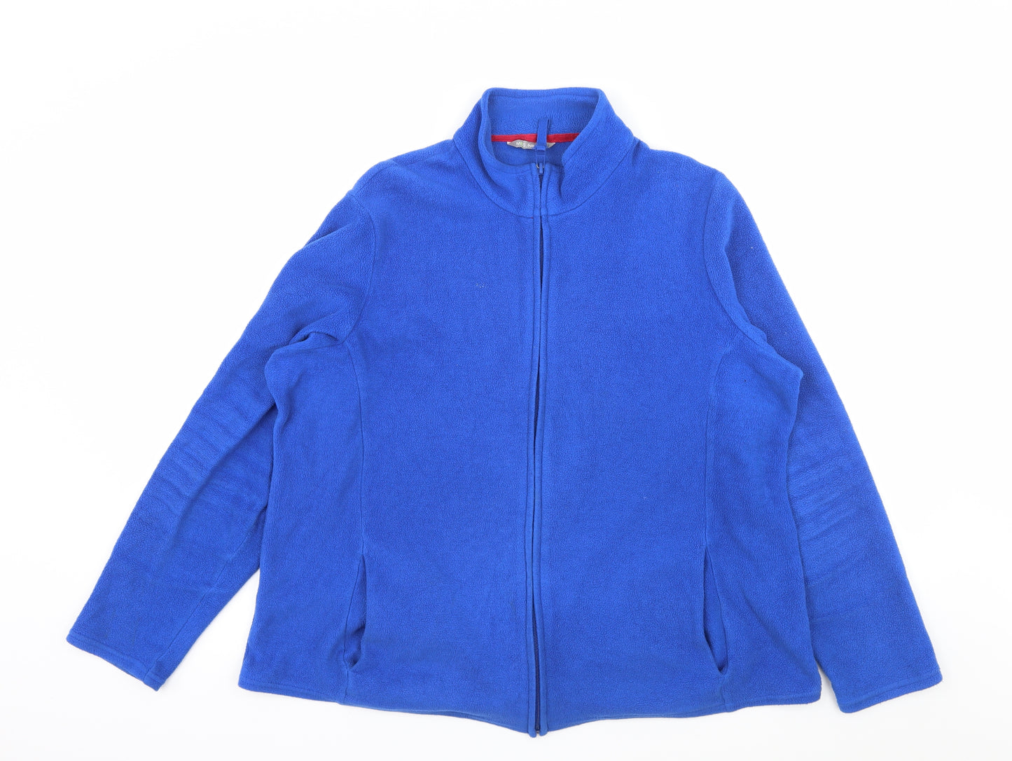 Marks and Spencer Womens Blue  Fleece Jacket  Size 20