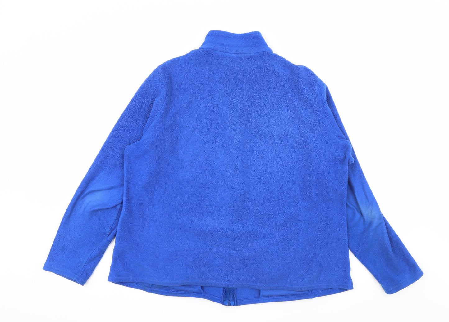Marks and Spencer Womens Blue  Fleece Jacket  Size 20