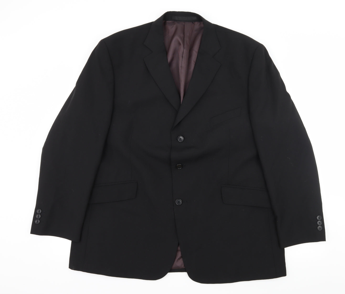Marks and Spencer Mens Black   Jacket Suit Jacket Size XL