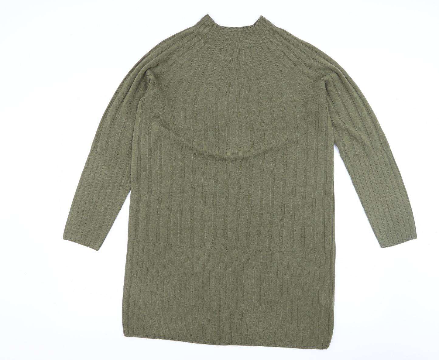 TU Womens Green  Knit Pullover Jumper Size 14