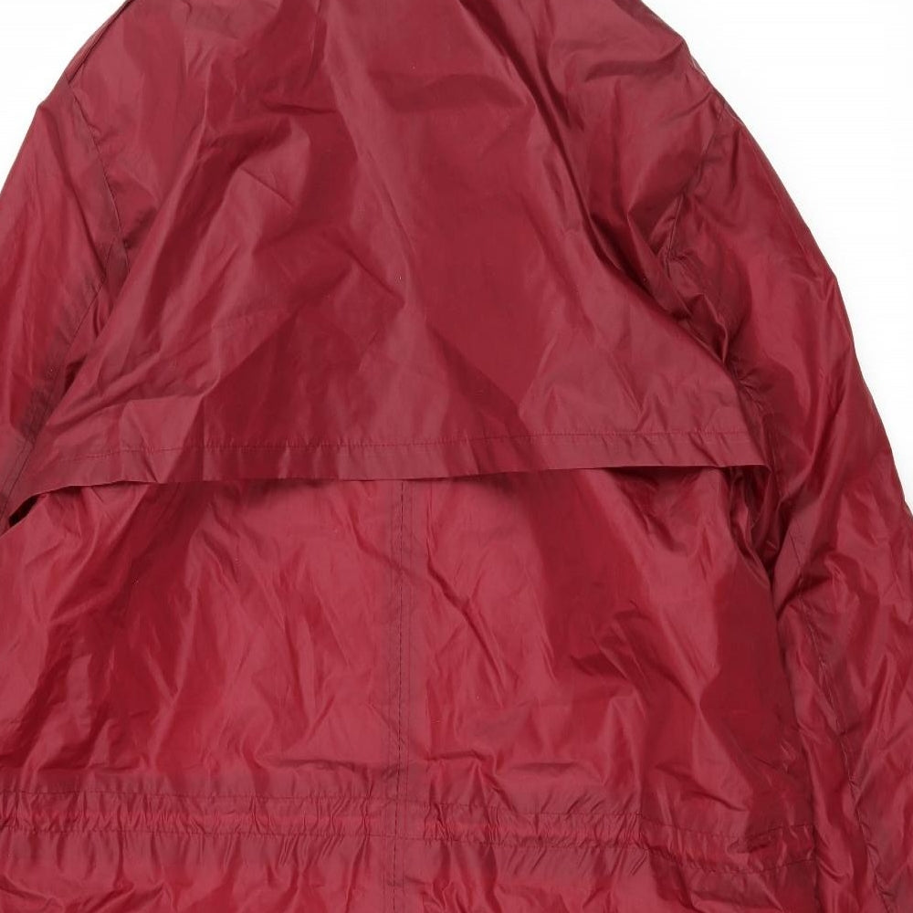 Cotton Traders Womens Red   Parka Coat Size 16