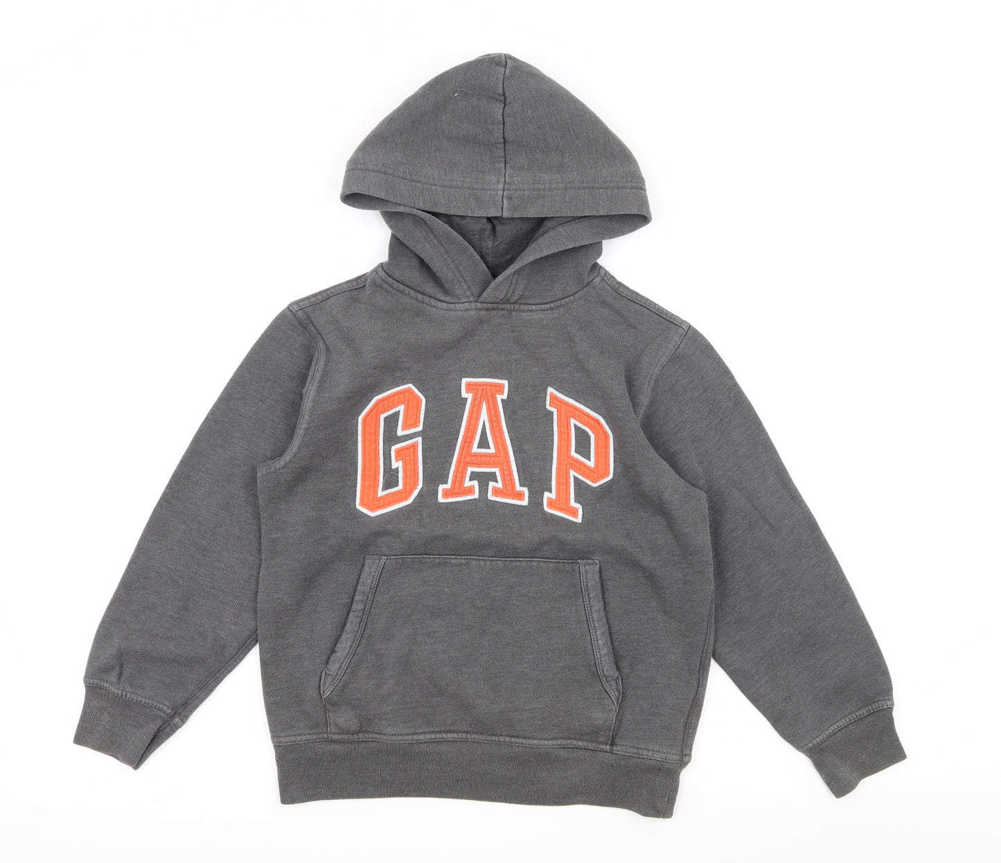 Gap Boys Grey  Jersey Pullover Hoodie Size 8-9 Years  - Gap