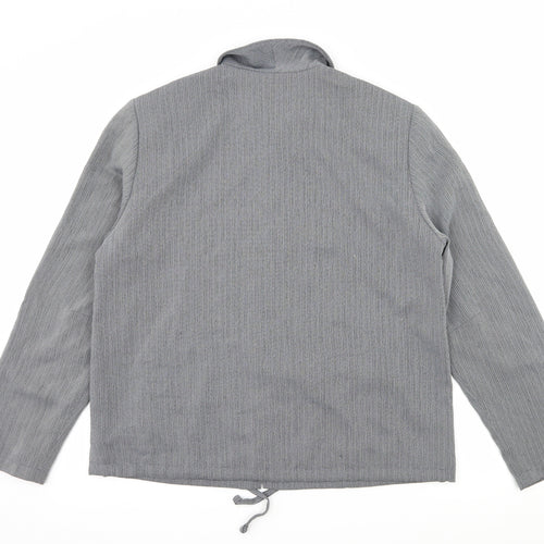 Gerry Weber Womens Grey Striped  Jacket  Size 14