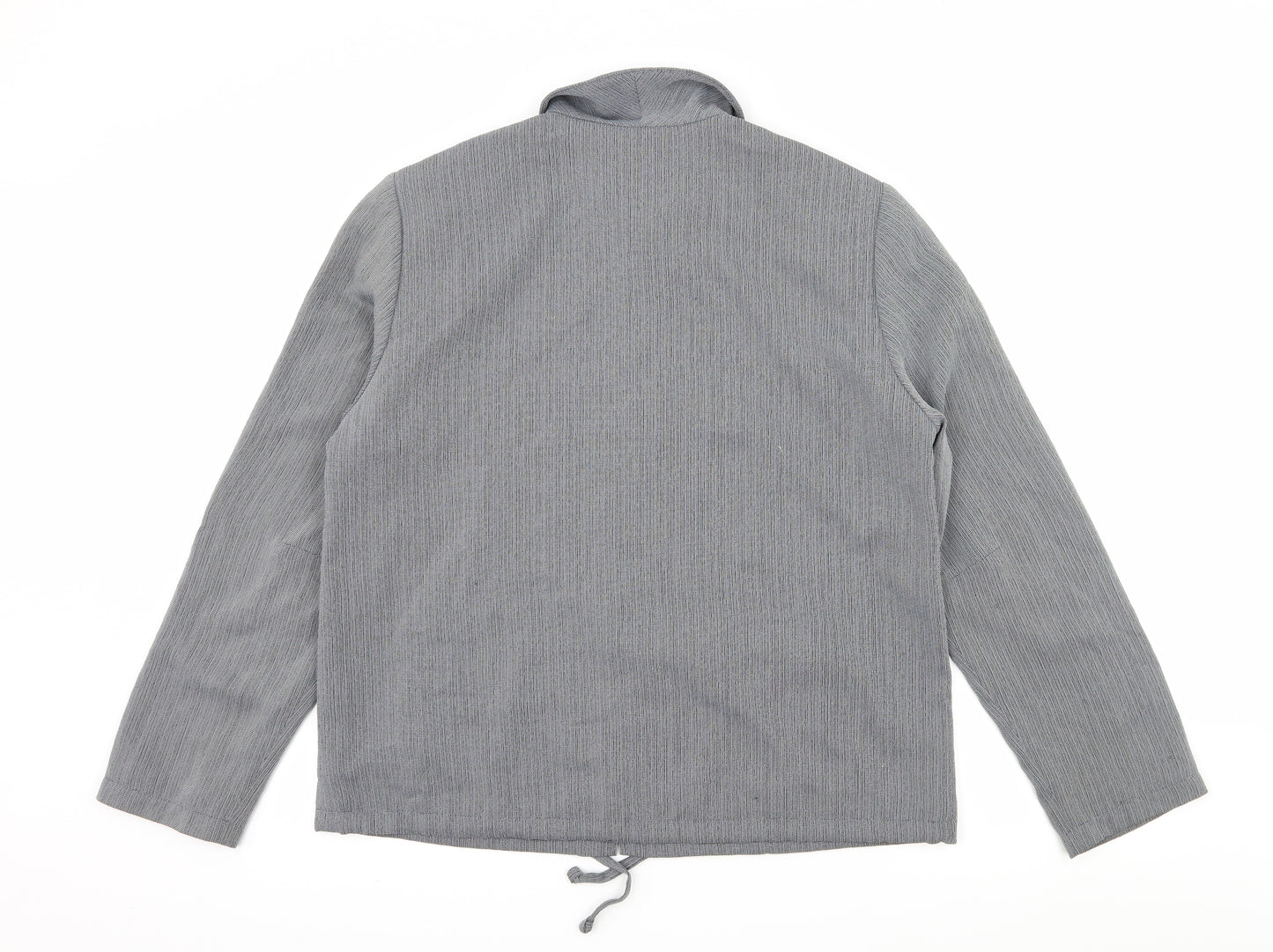 Gerry Weber Womens Grey Striped  Jacket  Size 14