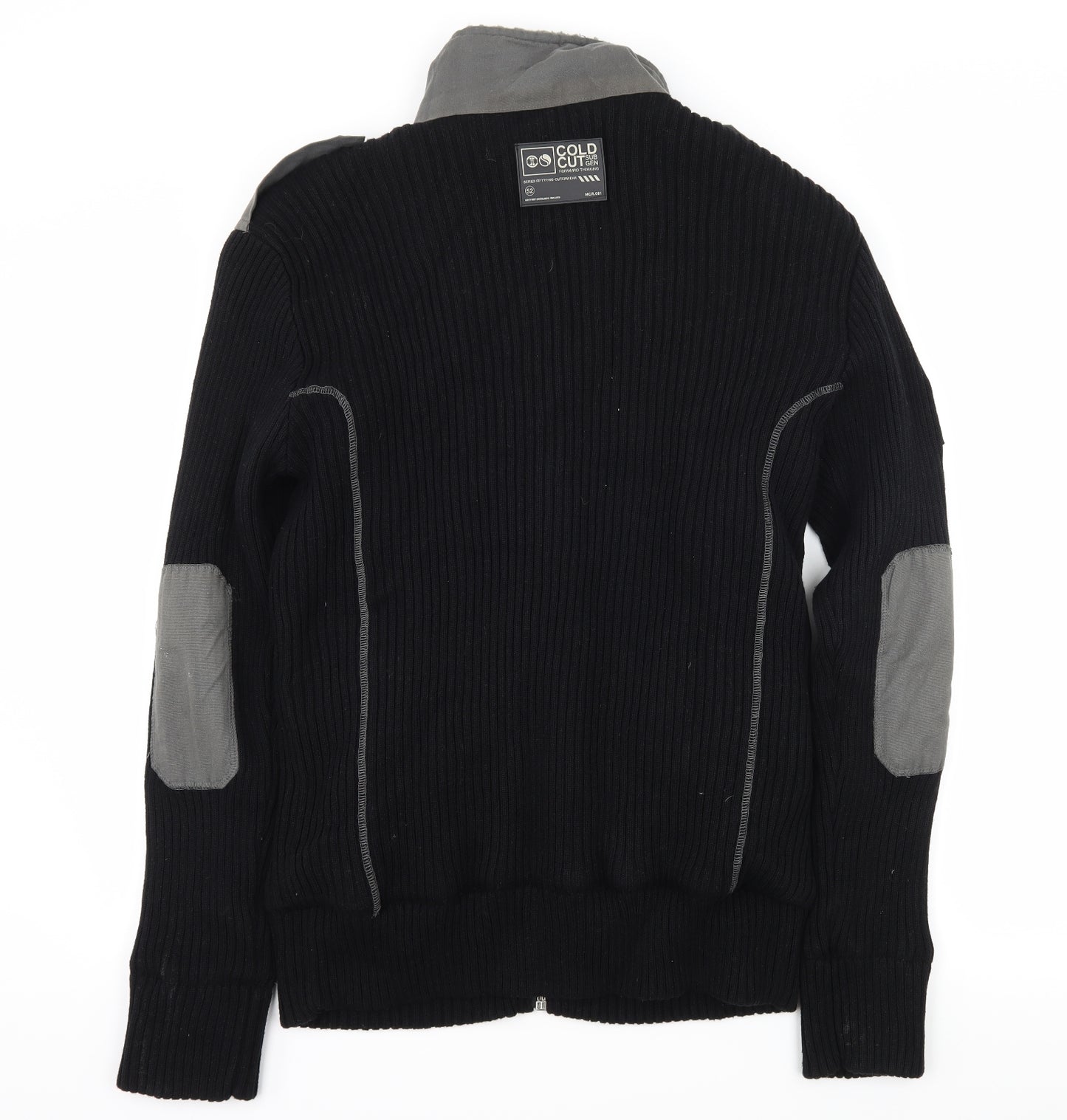 Cold Cut Mens Beige  Knit Cardigan Jumper Size XL