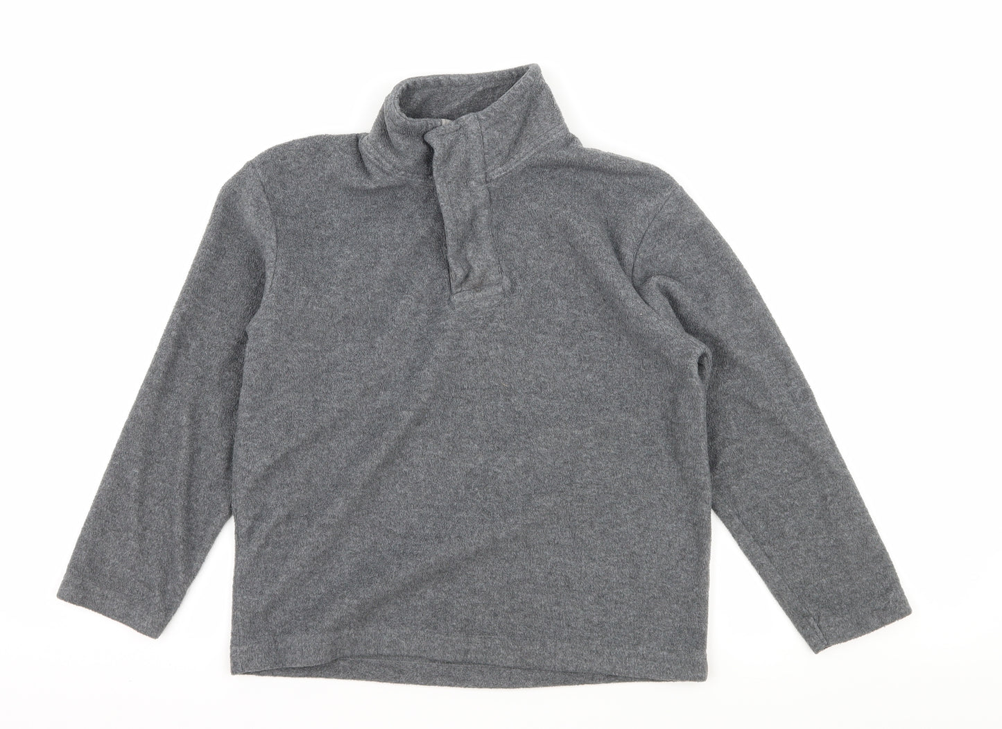 George Boys Green  Fleece Pullover Sweatshirt Size 6-7 Years