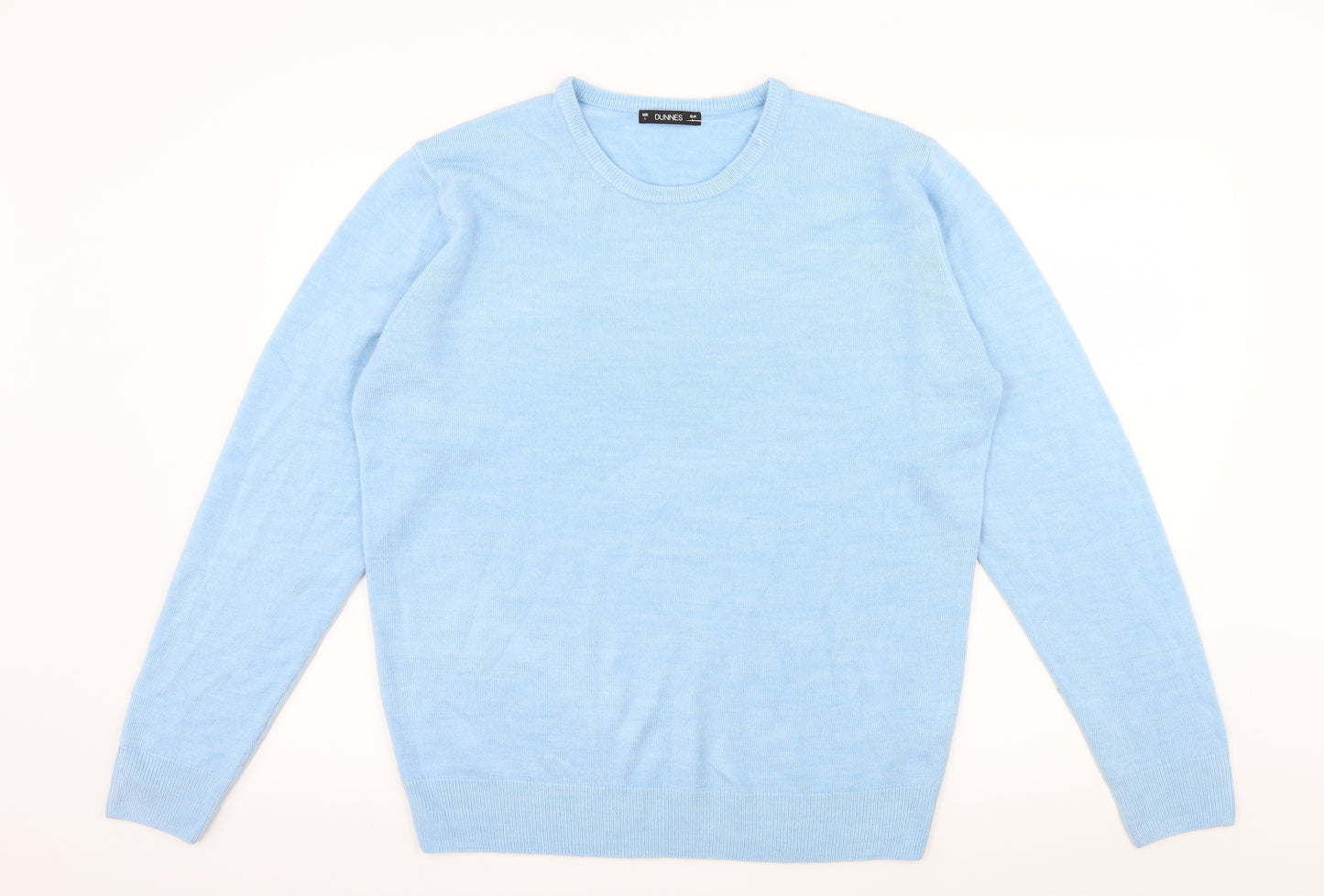 Dunnes Womens Blue  Knit Pullover Jumper Size L