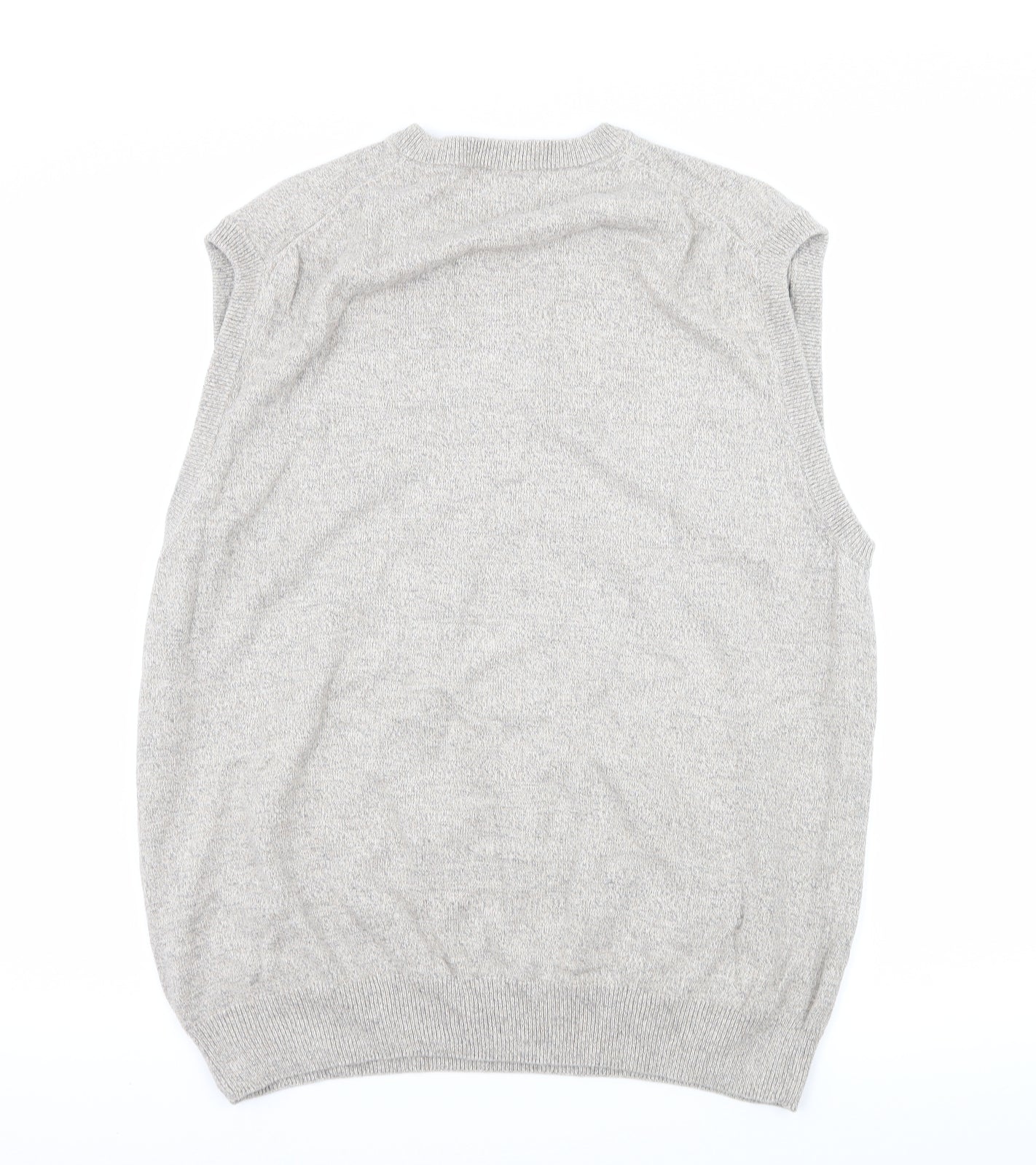 Marks and Spencer Mens Grey  Knit Pullover Jumper Size L