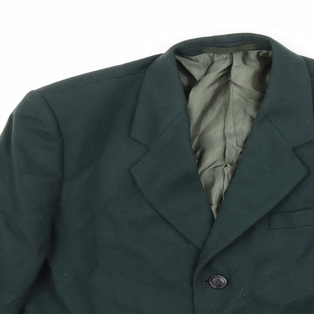 1880 Club Boys Green   Jacket Blazer Size 13 Years