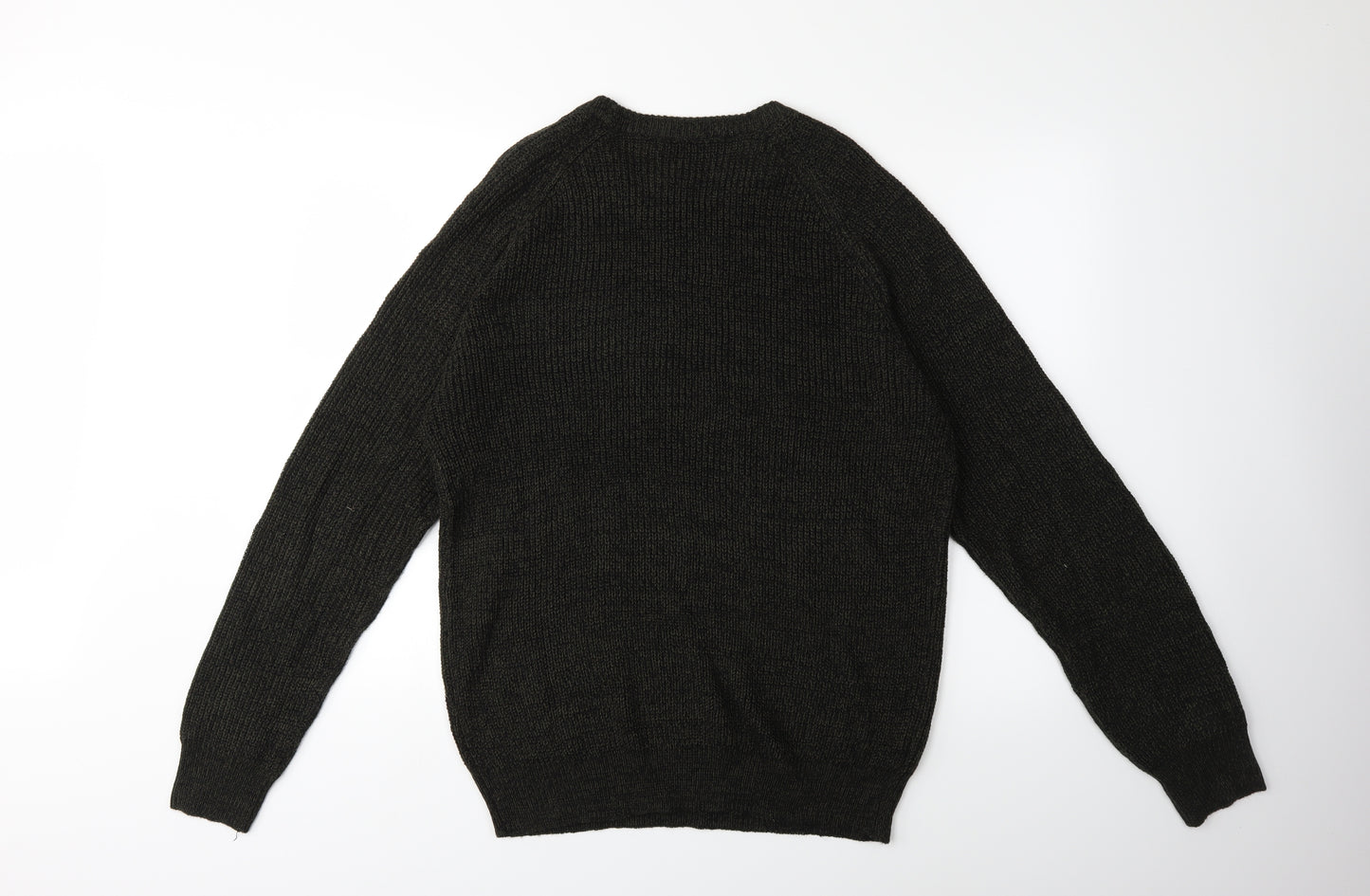 Pep & co Mens Green  Knit Pullover Jumper Size M