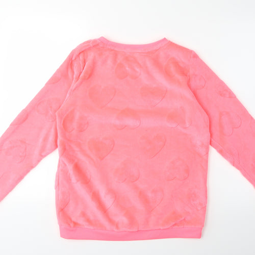 H&M Girls Pink   Top Pyjama Top Size 12-13 Years