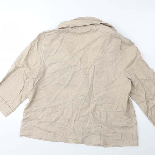 isle Womens Beige   Jacket  Size 18