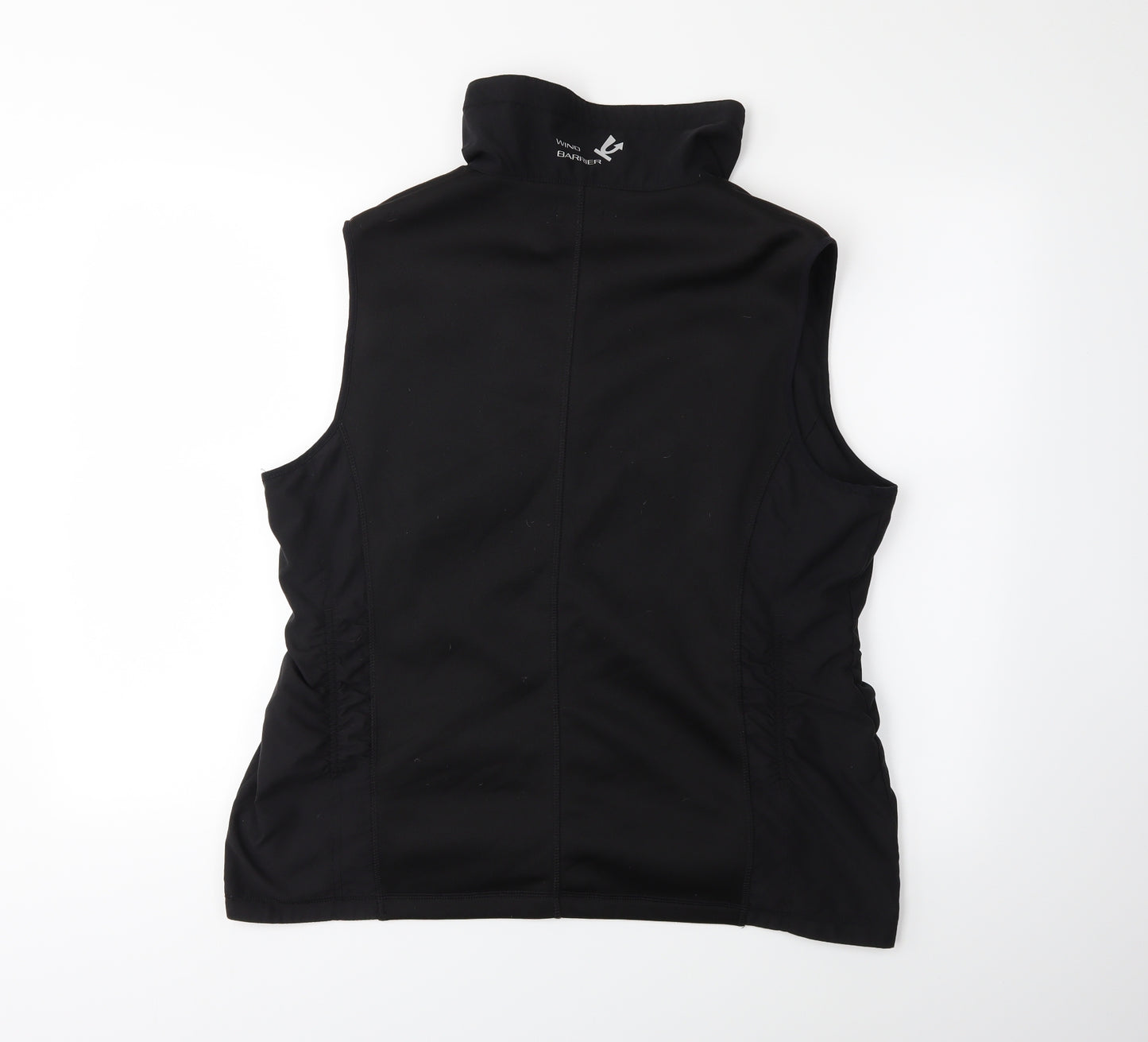 Green Lamb Womens Black   Gilet Jacket Size 18
