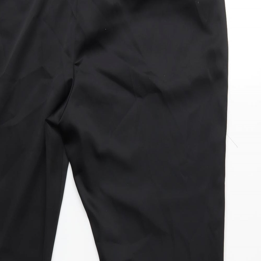 Marks and Spencer Womens Black   Trousers  Size 20 L25 in