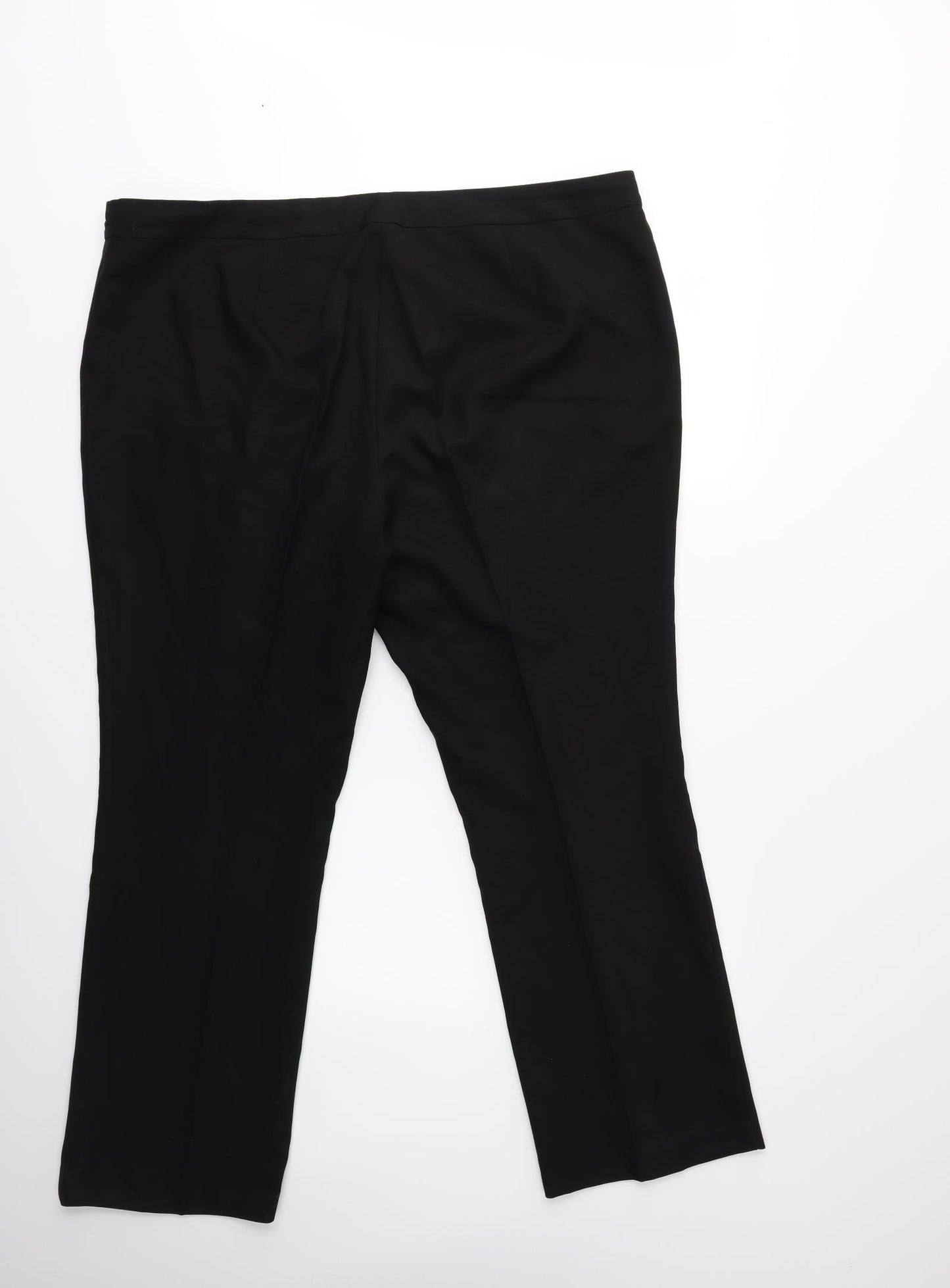 Papaya Womens Black   Trousers  Size 20 L28 in