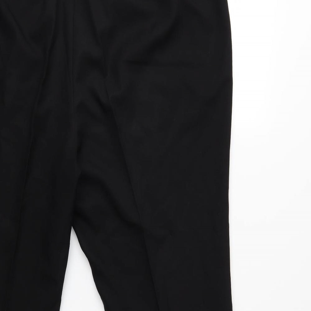 Papaya Womens Black   Trousers  Size 20 L28 in