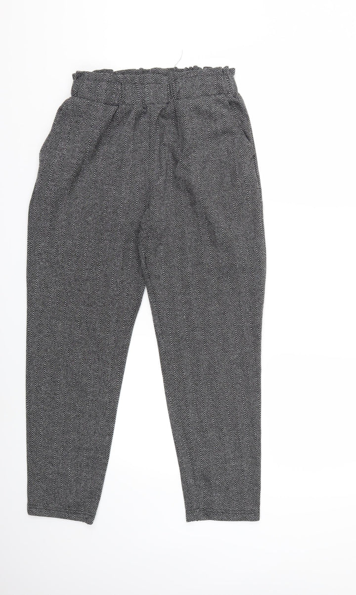 Ambiance Womens Grey Trousers Size M L25 in