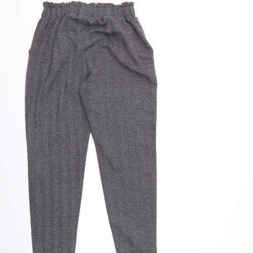 Ambiance Womens Grey   Trousers  Size M L25 in