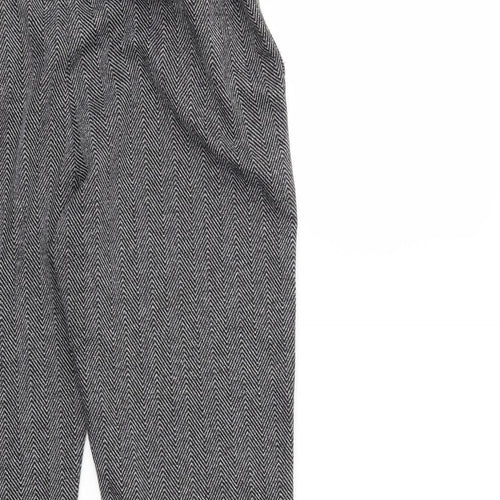 Ambiance Womens Grey   Trousers  Size M L25 in