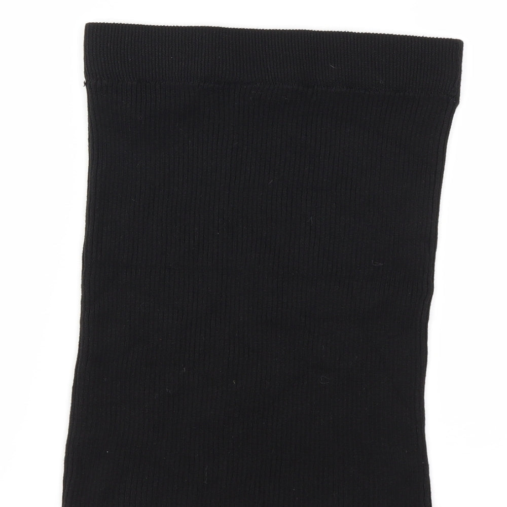 Brave Soul Womens Black  Knit Mini Skirt Size S