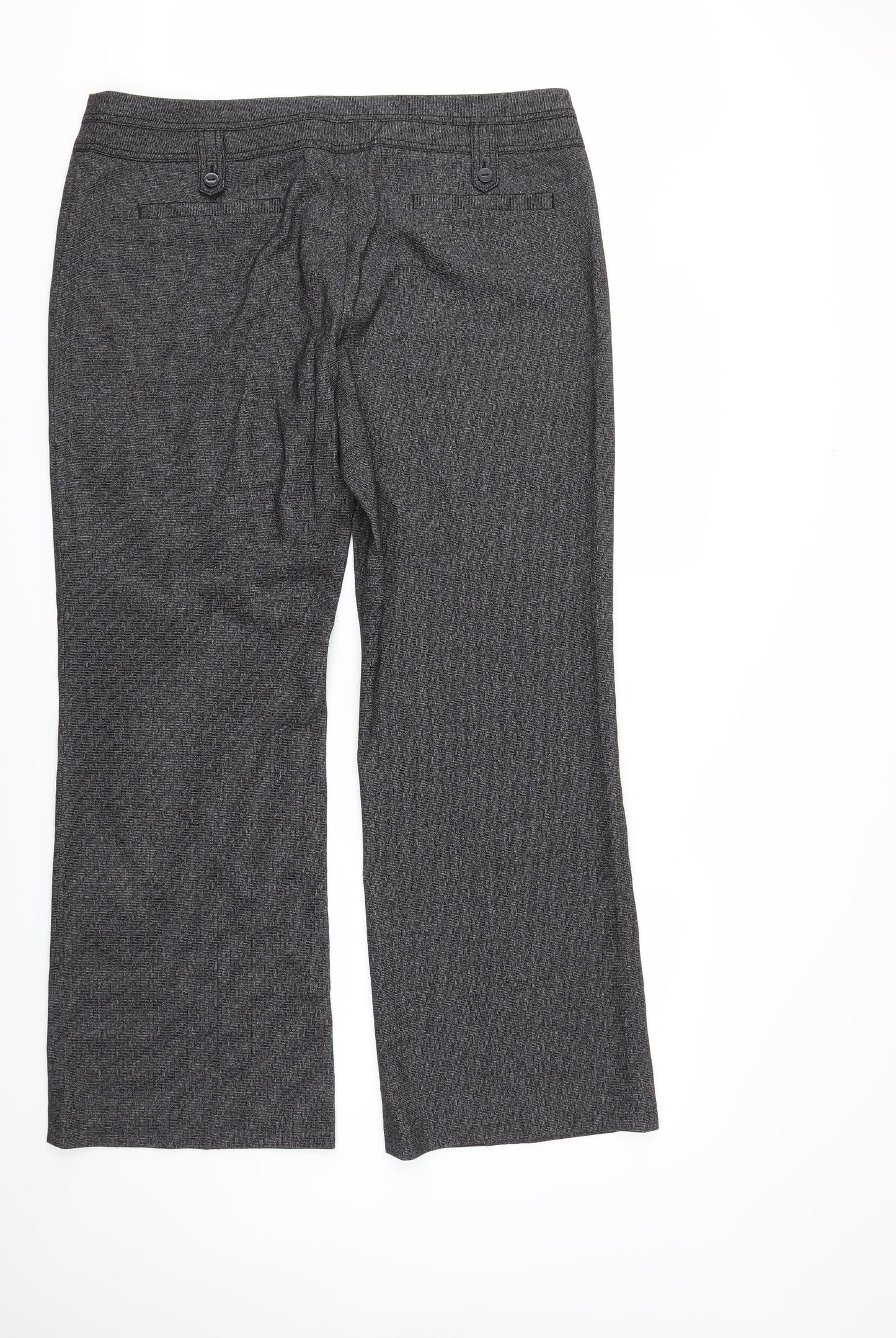 NEXT Womens Black   Trousers  Size 40 in L30 in