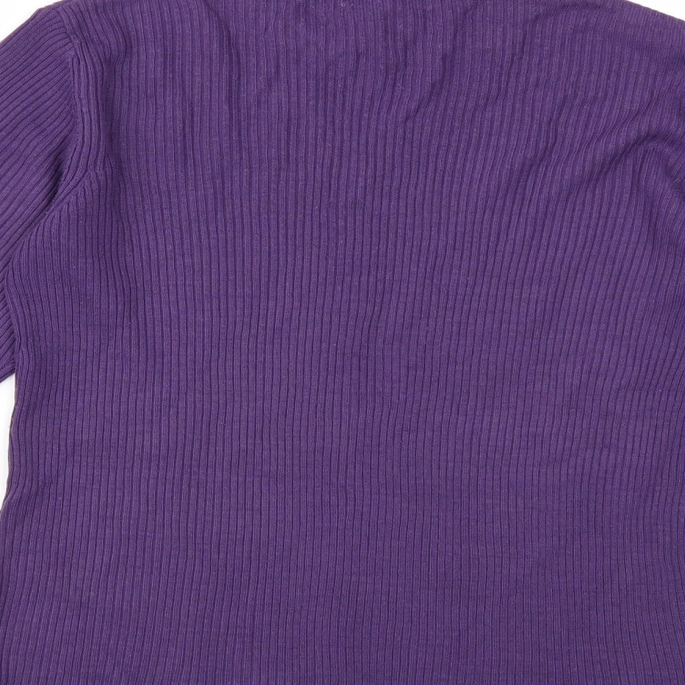 Daxon Womens Purple   Pullover Jumper Size 14