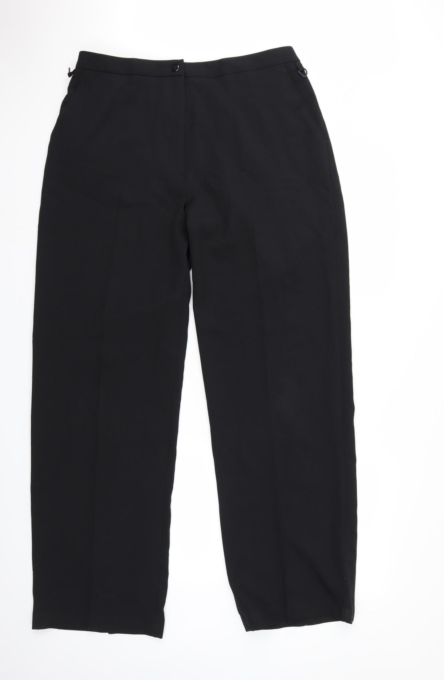 Dimensions Womens Black   Trousers  Size 16 L31 in