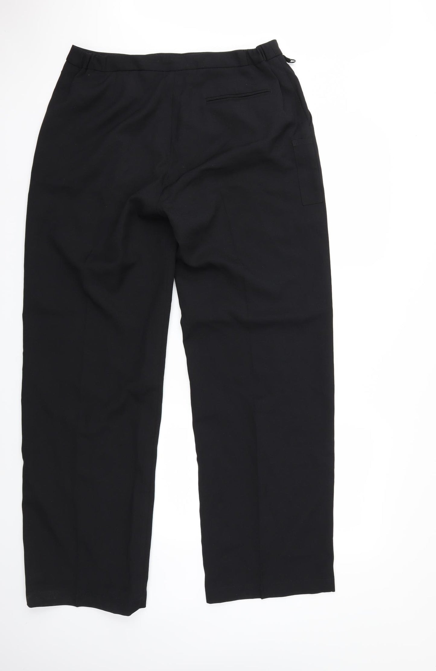 Dimensions Womens Black   Trousers  Size 16 L31 in