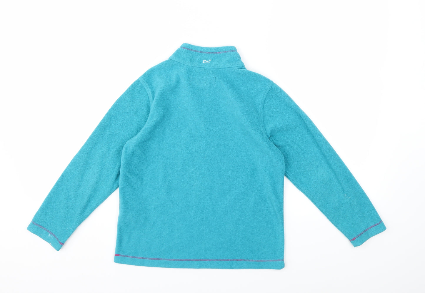 Regatta Girls Blue  Fleece Jacket  Size 7 Years