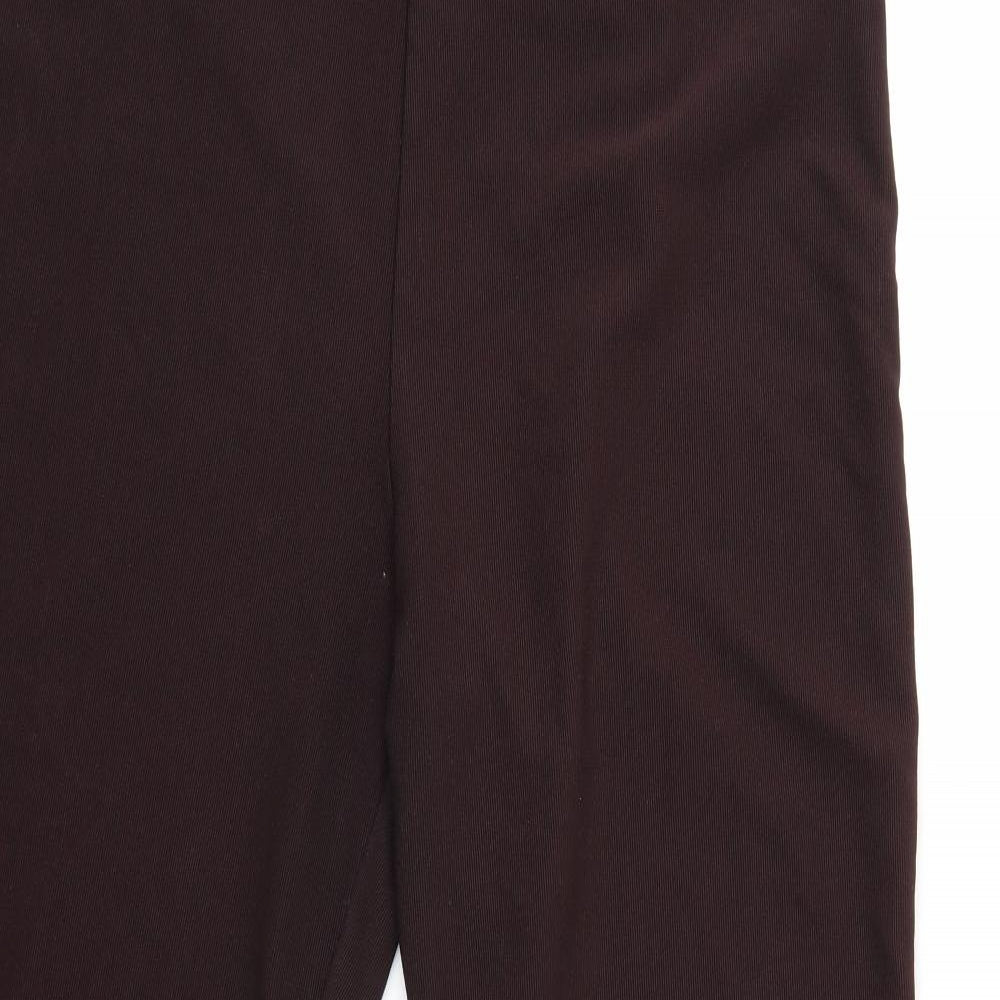 Preworn Womens Brown   Trousers  Size 40 in L28 in