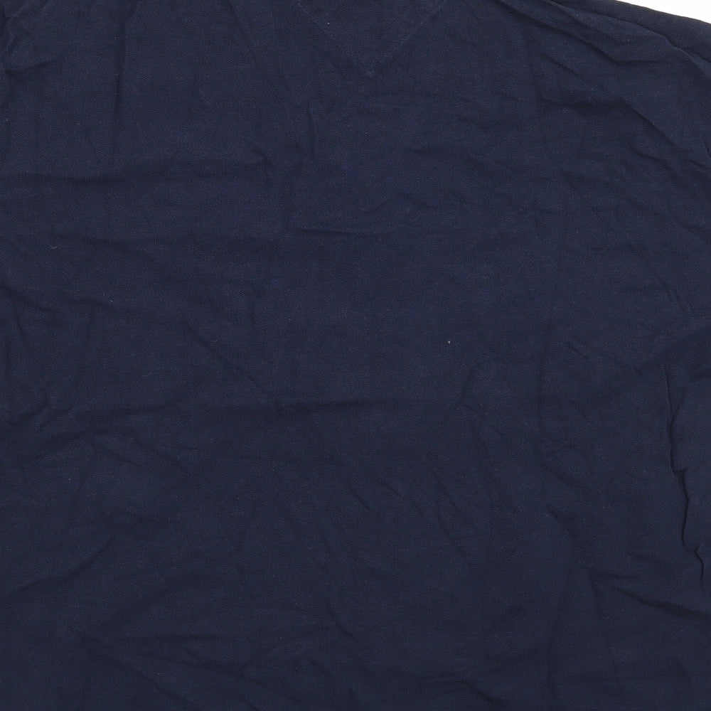 Tommy Hilfiger Mens Blue    Polo Size L