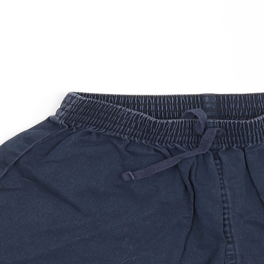 John Lewis Boys Blue   Chino Shorts Size 9-10 Years