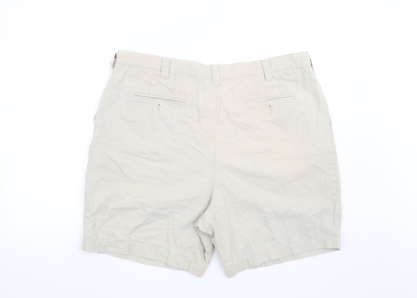 St Michael  Mens Beige   Chino Shorts Size 42