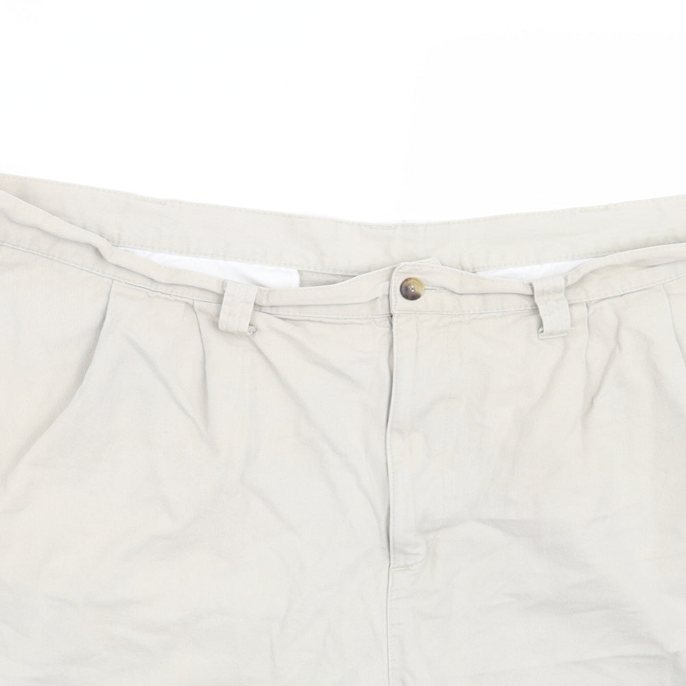 St Michael  Mens Beige   Chino Shorts Size 42