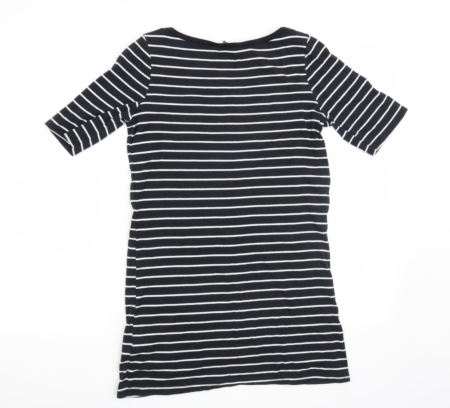Dorothy Perkins Womens Blue Striped  Basic T-Shirt Size 8