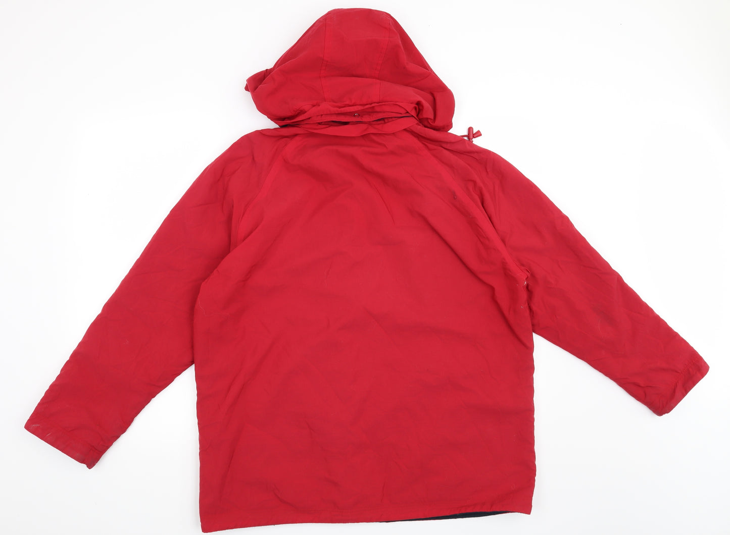 Marks and Spencer Womens Red   Overcoat Coat Size 14