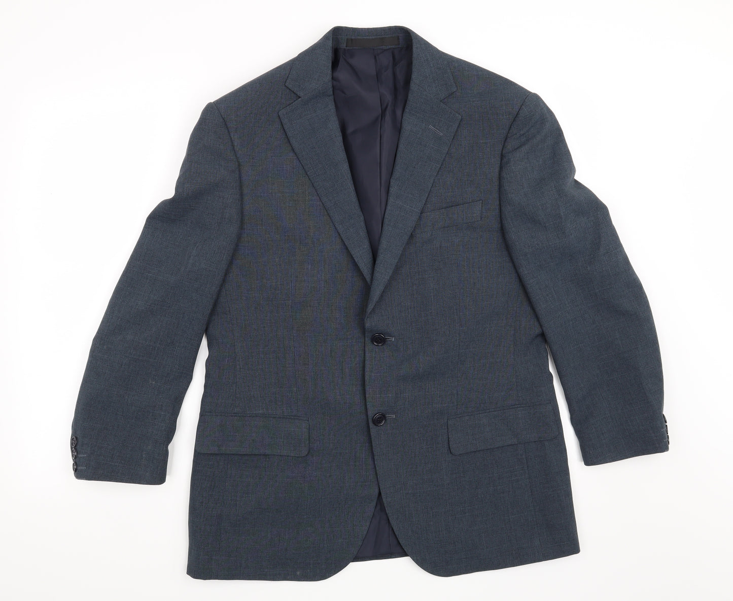 Marks and Spencer Mens Blue   Jacket Blazer Size 38
