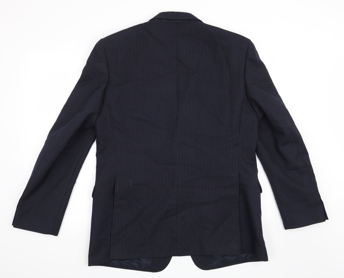 Grendale Mens Blue Striped  Jacket Blazer Size 42