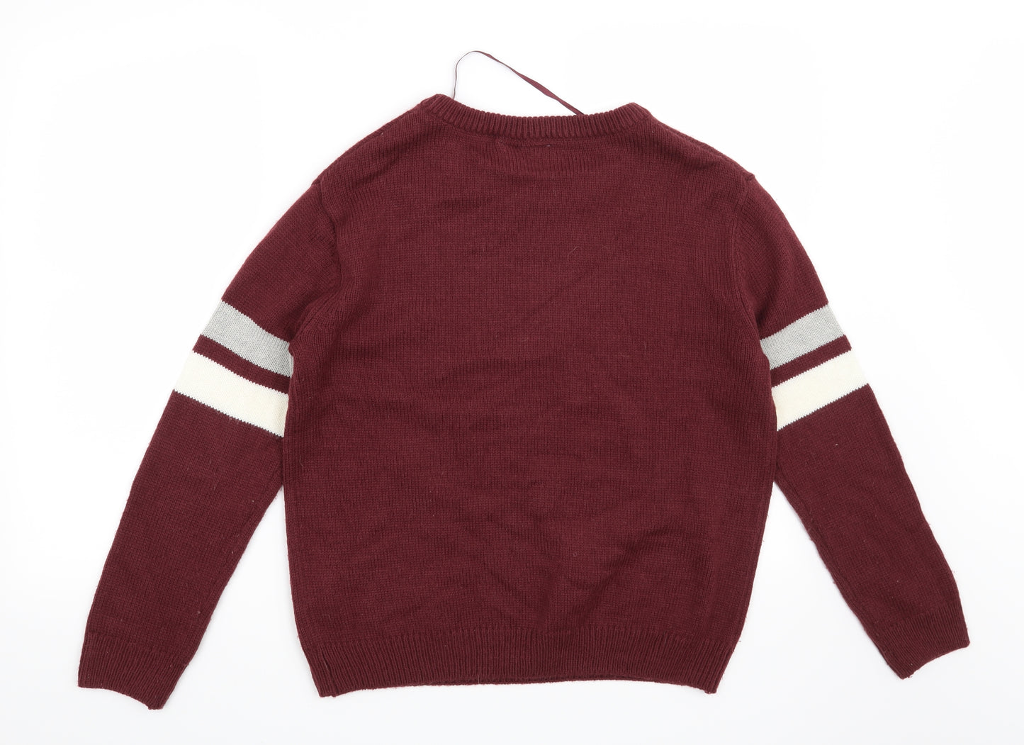 Primark Womens Red   Pullover Jumper Size 10  - Harry Potter Quidditch Gryffindor