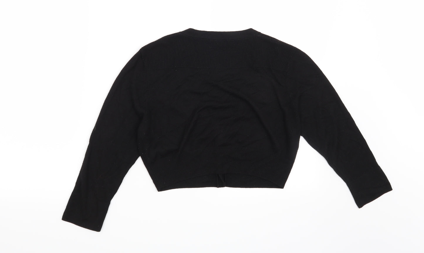 Marks and Spencer Womens Black   Cardigan Jumper Size 12