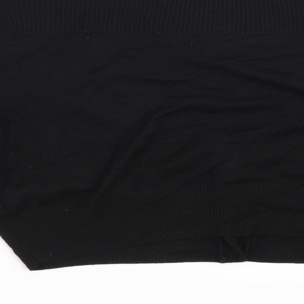 Marks and Spencer Womens Black   Cardigan Jumper Size 12