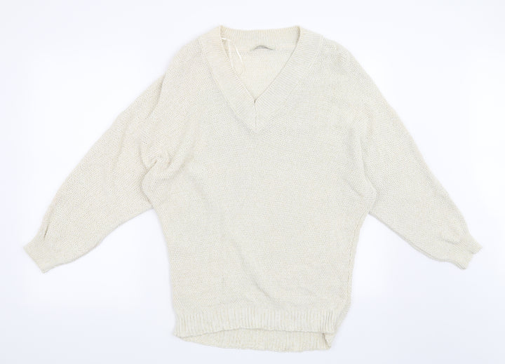 George Womens Beige Pullover Jumper Size 12