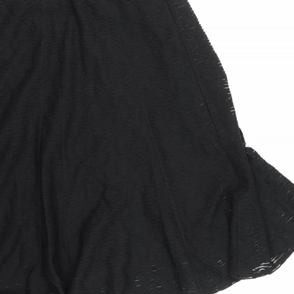 Marks and Spencer Womens Black   A-Line Skirt Size 12