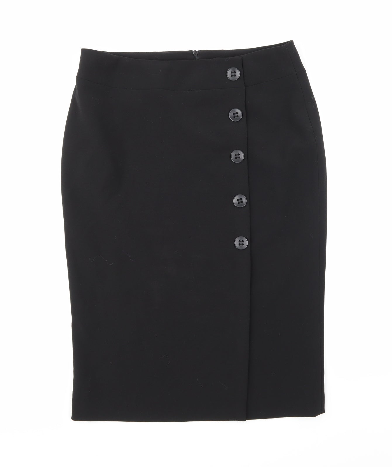 Wallis Womens Black   Straight & Pencil Skirt Size 14